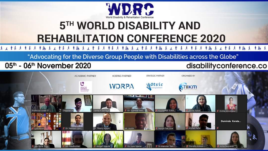 Disability Rehabilitation 2020 The 9th World Disability and
