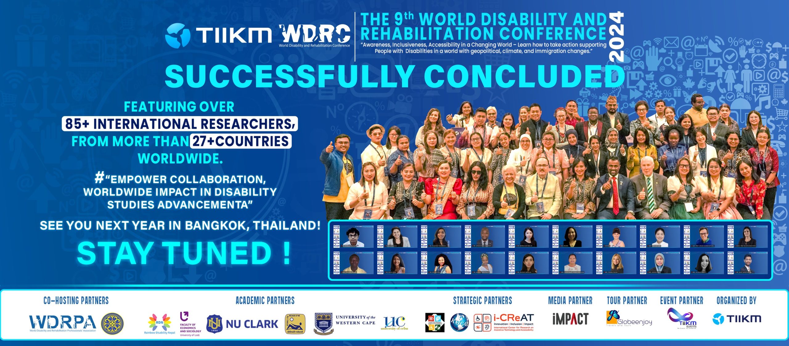 Successfully concluded WDRC 2024 poster