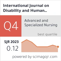 regular issue - International Journal on Disability and Human Development.